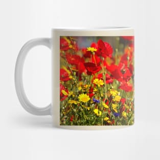 English Wild Flowers Mug